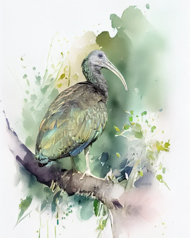 Green Ibis, Costa Rica