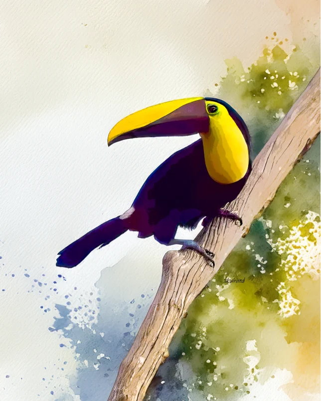 Yellow-throated Toucan, Costa Rica